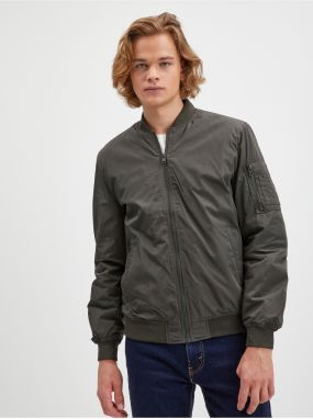 Dark Green Mens Bomber ONLY & SONS Joshua - Men