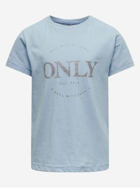 Light blue girls' T-shirt ONLY Wendy - Girls