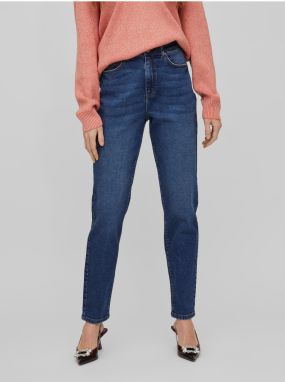 Dark Blue Women Mom Jeans VILA Naomi - Women