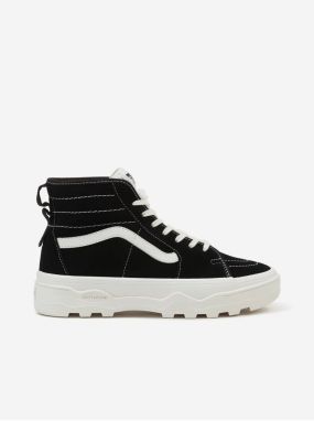 VANS UA Sentry SK8-Hi Black Ankle Leather Sneakers - Ladies