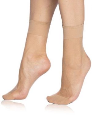 Bellinda 
FLY SOCKS 15 DEN - Dámske silonkové ponožky - almond