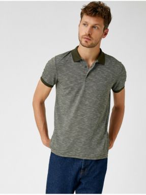 Koton Polo tričko - šedá - Regular fit