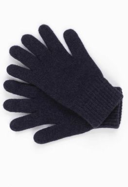 Kamea Woman's Gloves K.18.957.12 Navy Blue