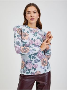 Light gray women's floral T-shirt ORSAY - Women