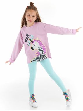 Mushi Lalacorn Girls Tunic Tights Set