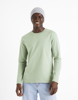 Celio Long Sleeve T-Shirt Cesolaceml - Men