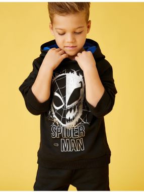 Koton Spider-Man Sweatshirt with Printed Licensed Hoodie