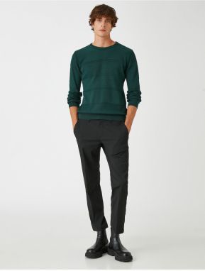 Koton Basic Knitwear Sweater Crew Neck