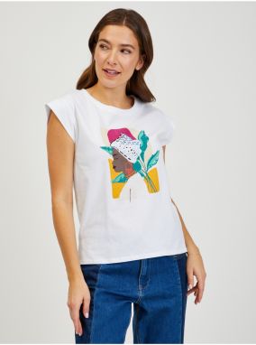 White Women's T-Shirt ORSAY - Women