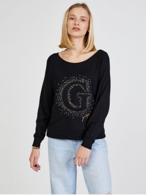 Black Ladies Sweater Guess - Women