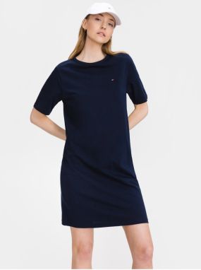 Dark Blue Dress Tommy Hilfiger Signature - Women