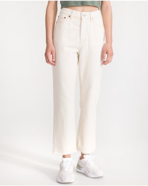 White Women Straight Fit Jeans Tom Tailor - Women