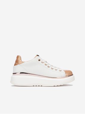 White Women's Leather Sneakers Replay - Women