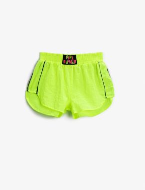 Koton Mini Shorts with Ribbon Detail and Elastic Waist