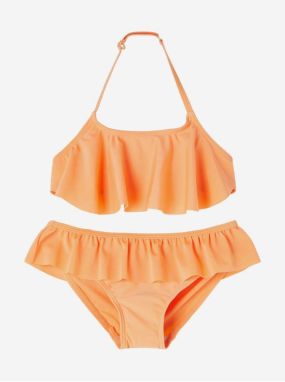 Orange girly two-piece swimwear name it Fini - unisex