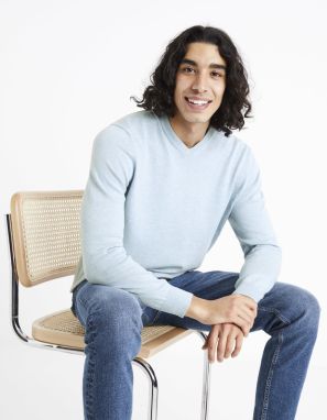 Celio Cotton Sweater Decotonv - Men