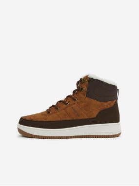 SAM73 Brown Insulated Ankle Sneakers in suede finish SAM 73 Fafte - Men