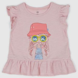 GAP Children's T-shirt with print - Girls