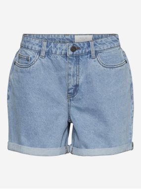 Light Blue Denim Shorts Noisy May Smiley - Women