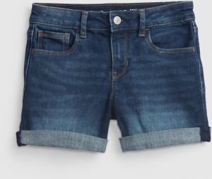 GAP Kids Denim Midi Shorts Washwell - Girls