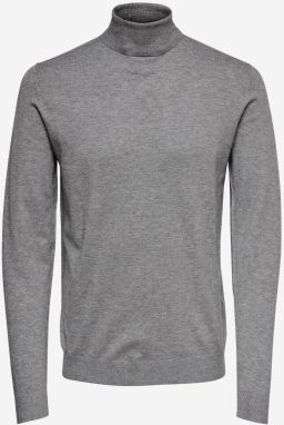 Grey men's brindle turtleneck ONLY & SONS Wyler - Men