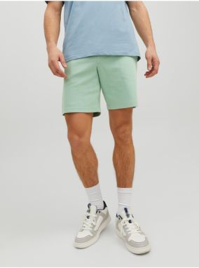 Light Green Mens Sweatpants Basic Shorts Jack & Jones New Ba - Men