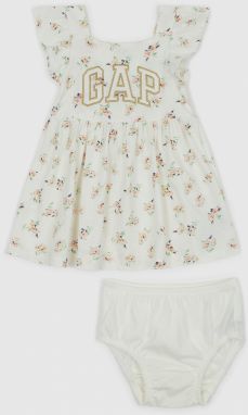 GAP Baby floral dress with logo - Girls