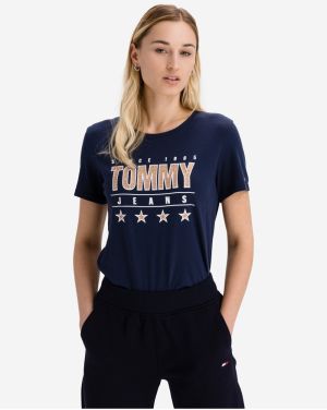 Slim Metallic T-Shirt Tommy Jeans - Women
