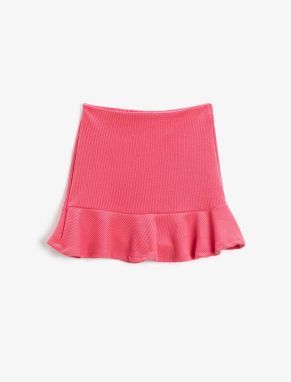 Koton Frilled Mini Skirt with Elastic Waist