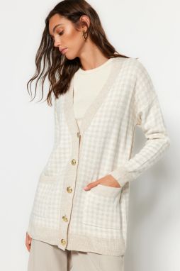 Trendyol Stone Broad fit Knitwear Cardigan