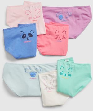 GAP 7-pack Kids' organic underpants - Girls