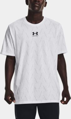 Under Armour T-Shirt UA M ELEVATED CORE AOP NEW-WHT - Men