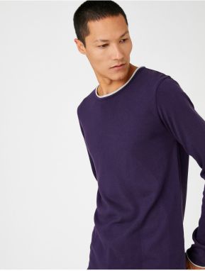 Koton Basic Knitwear Sweater Crew Neck Long Sleeved