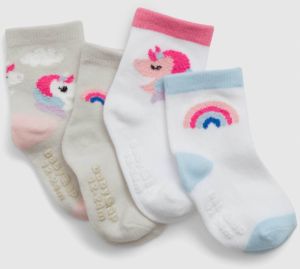 GAP Children's socks, 4 pairs - Girls