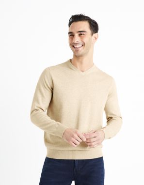 Celio Cotton Sweater Decotonv - Men