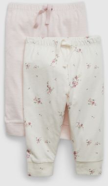 GAP Baby Sweatpants from organic cotton, 2 pcs - Girls