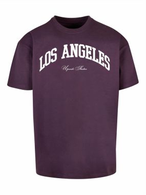L.A. College Oversize Tee purplenight