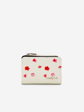 Desigual Circa Emma Mini Cream Women's Floral Wallet - Women