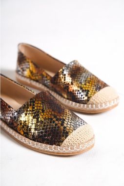 Capone Outfitters Capone Women's Gold Espadrilles