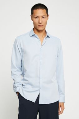 Koton Men's Blue Shirt