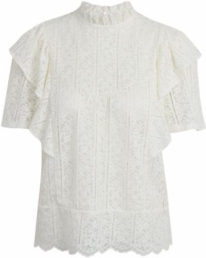 Orsay White Ladies Lace Blouse - Women