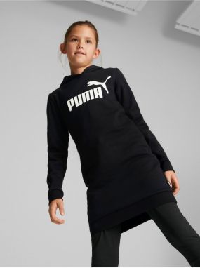 Black Girls' Hoodie Dress Puma ESS - Girls