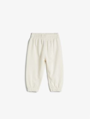 Koton Basic Jogger Sweatpants with Elastic Waist, Rayons and Cotton