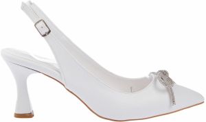 Yaya by Hotiç Women's White Stilettos. 01MY268710A900