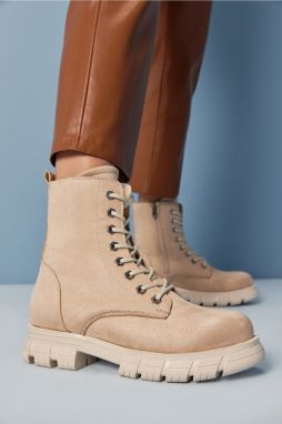 Yaya by Hotiç Beige Women's Boots