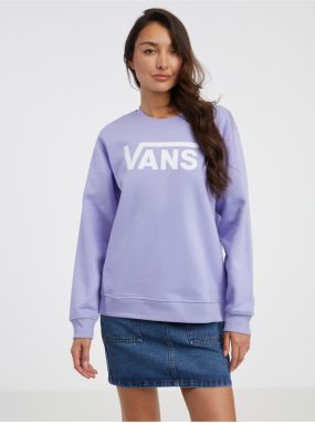 Light purple women's sweatshirt VANS Classic Crew - Women