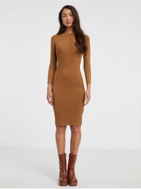 Brown Ladies Knitted Midishdresses JDY Kate - Ladies