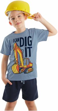 mshb&g At Work Boy T-shirt Short Set