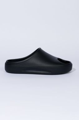 AC&Co / Altınyıldız Classics Men's Black Flexible Comfortable Sole Patternless Slippers