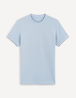 Celio Cotton T-shirt Geteraye - Men's